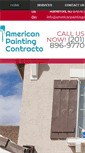 Mobile Screenshot of americanpaintingcontractorsnj.com